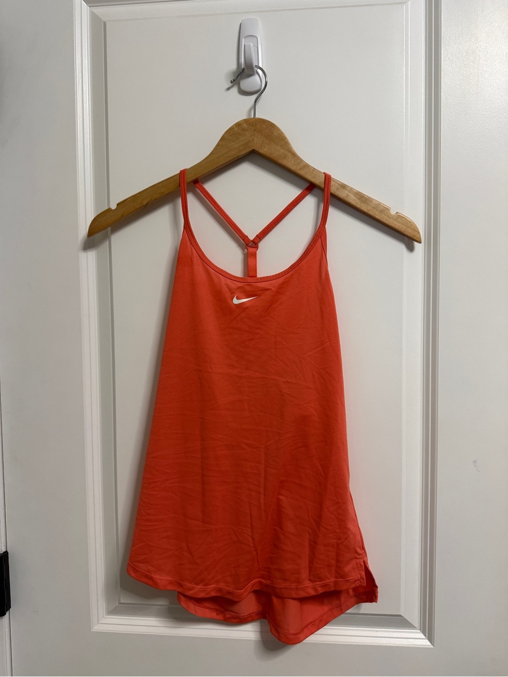Nike Women’s Coral-Red Racerback Tank Top